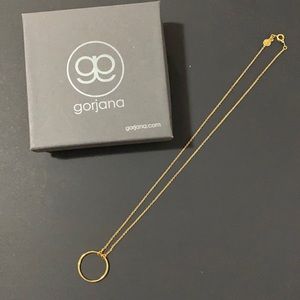 Gorjana Gold Ring Necklace